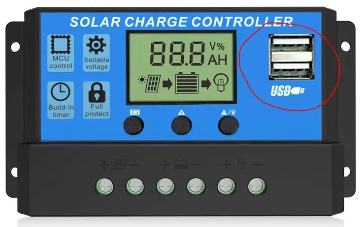 solar charge controller USB plug solar charge controller USB plug